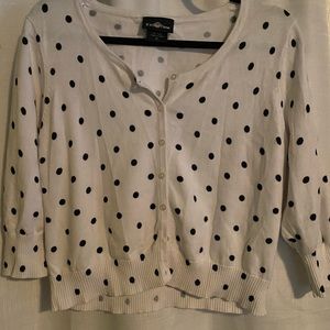 It’s Our Time Polka Dot Cardigan XL
